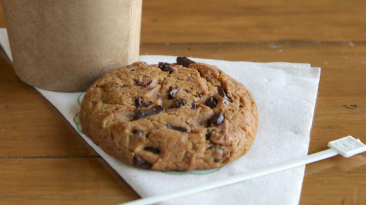 coffee and cookie